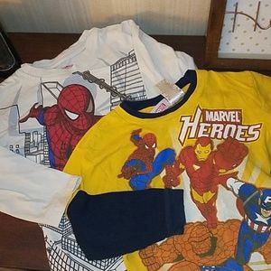 Marvel Long Sleeve Shirts